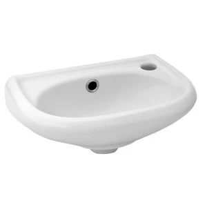 101677 Подвесная раковина настенная круглая SANTEK  белая