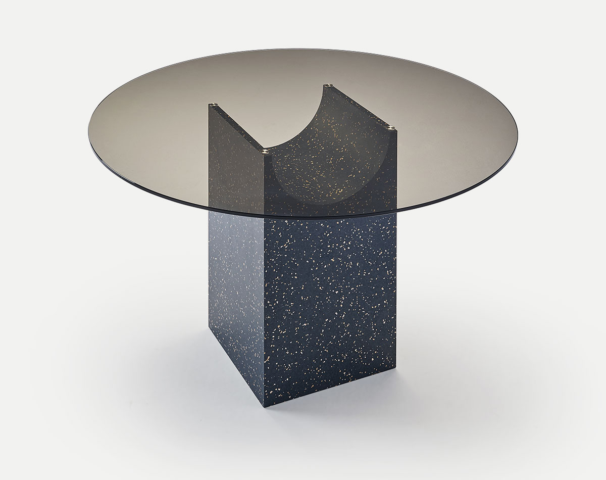 095463 Круглый стол IQ/стекло SANCAL Vestige - Вид №2