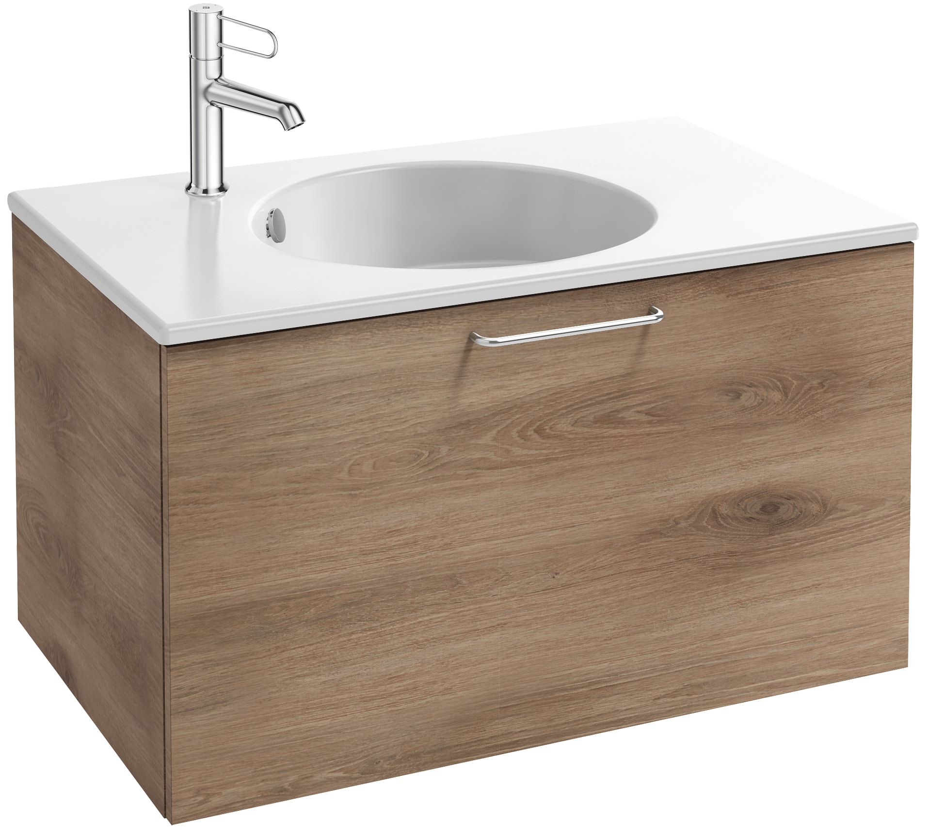 EB2511-R5-M90 Тумба под столешницу 70 см, 1 верхний ящик, хромированная ручка JACOB DELAFON ODÉON RIVE GAUCHE ODEON RIVE GAUCHE