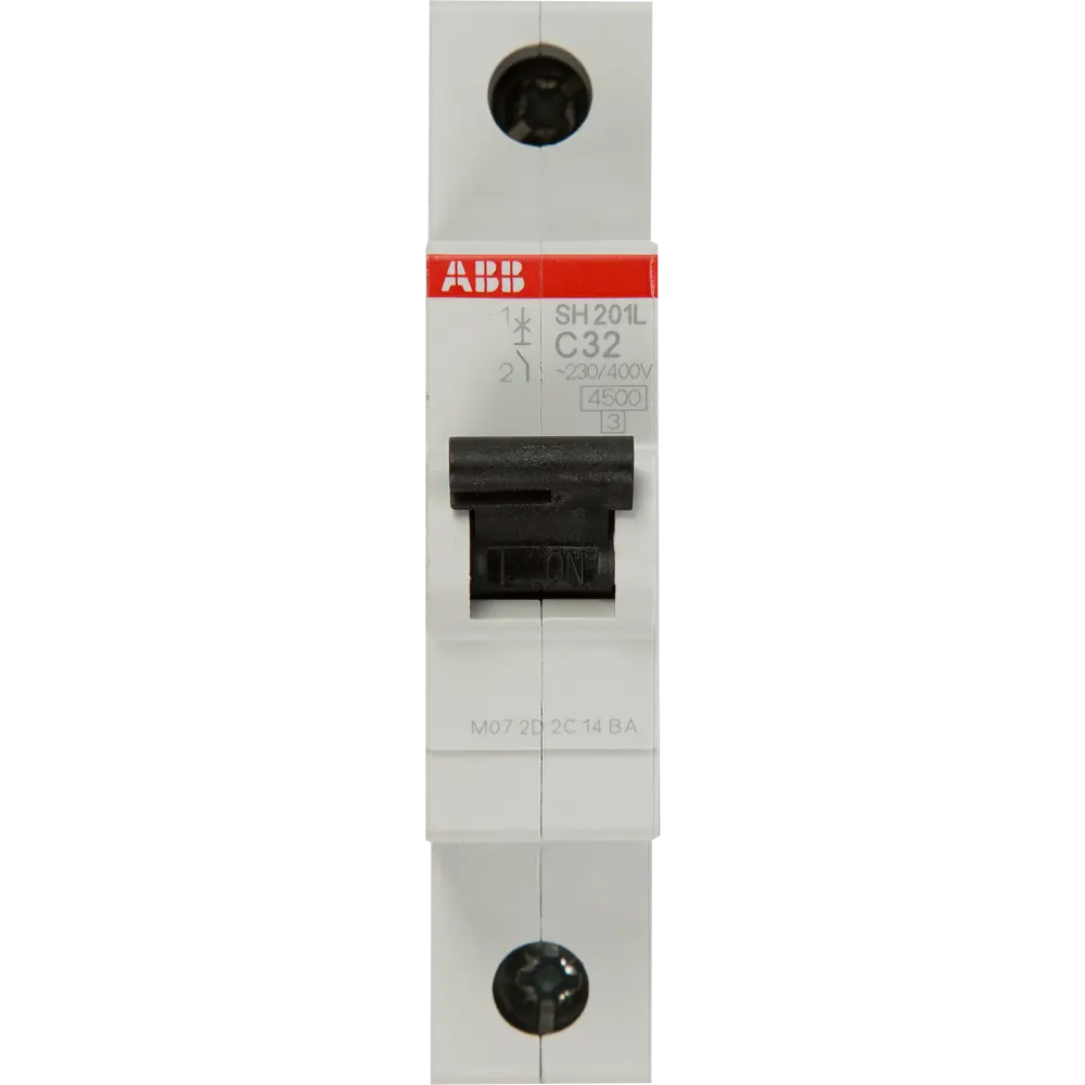 Автоматический выключатель ABB SH201L 1P C32 А 4.5 кА 2CDS241001R0324 10061763 STLM-2054703  - Вид №1