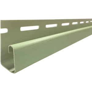 J-профиль для сайдинга MONLID цвет зеленый 3 м