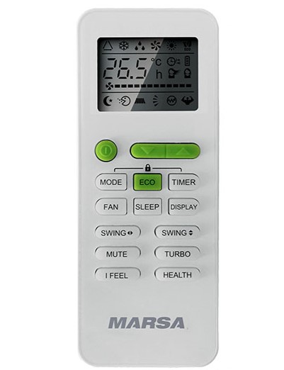 9138405 Кондиционер настенный мультисплит-система Marsa MRK-2M18HTPE-W/MRK-T09PA/MRK-T18PA белый STDN-0097108 - Вид №2