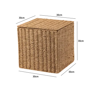 Корз с крышкой 30X30X30 см беж Konsensa