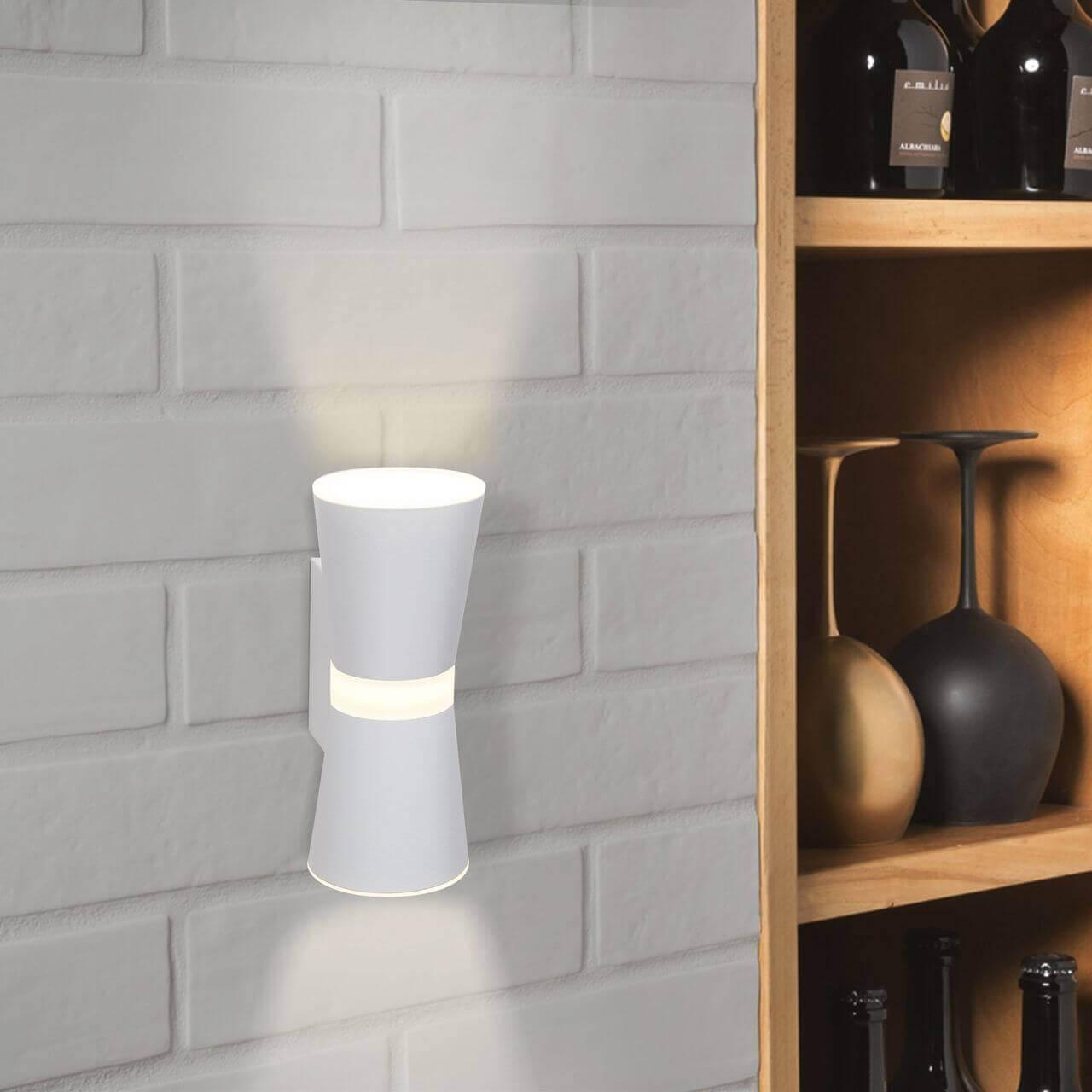 Бра настенное белое Elektrostandard Viare MRL 4690389136603 ELEKTROSTANDARD VIARE 00-3930200 Белый  - Вид №2