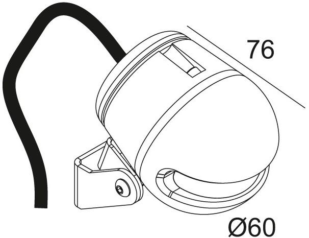 Delta Light Регулируемый светодиодный уличный светильник  232 20 83 n  - Вид №8