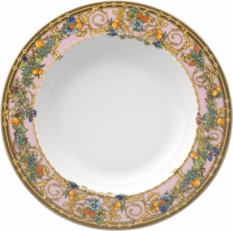 62475 Rosenthal Versace Тарелка суповая Rosenthal Versace Сад Версаче 22см, фарфор Фарфор 