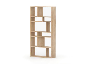 Отдельно стоящий книжный шкаф из массива дерева