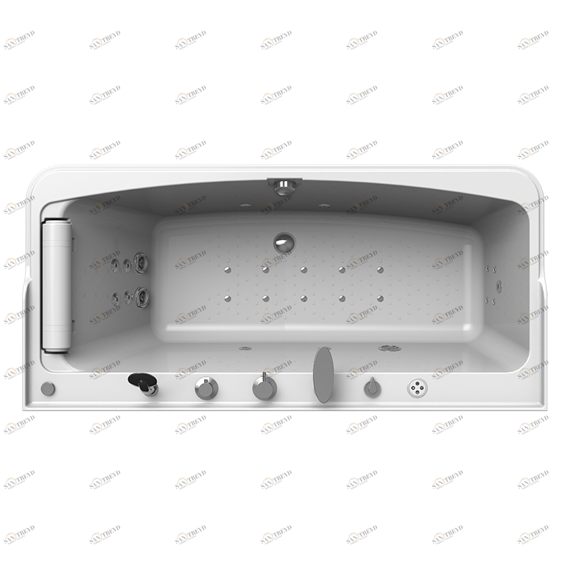 Гидромассаж "Спортивный Chrome" на ванну Винченцо (двигатель 1500 Вт, система "Turbo-pool", миниджет Релакс - 4 шт., джет Релакс - 6 шт., джет Линц - 2 шт.) Radomir 1-65-2-0-3-134