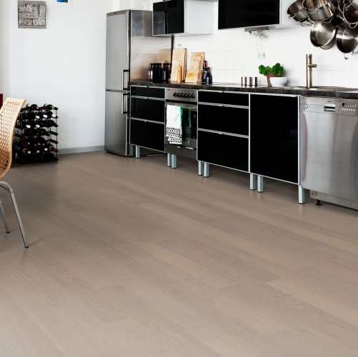 Паркетная доска Haro 4000 Series Top connect Каменно-серый Маркант Дуб Рустик (Гладкая) 2200х180 мм 1400200123 - Вид №8