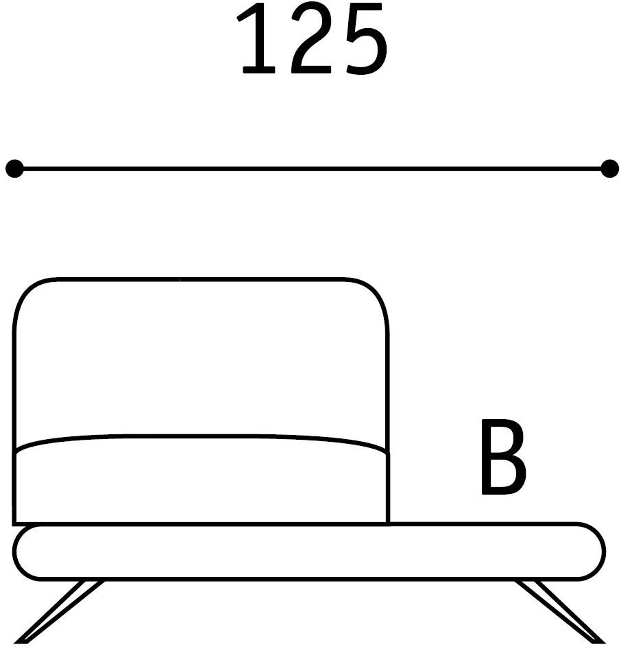 Febal Casa 3-х местный тканевый диван с подголовником Scena sun-id-1397588 - Вид №17