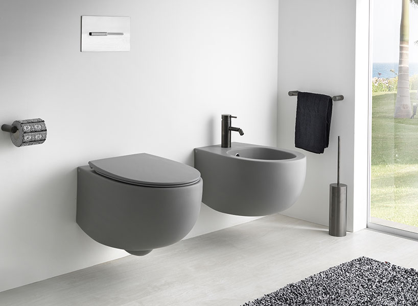 S555T0R0V6.116 Подвесной унитаз настенный Серый A. e T. Italia Dot Италия AeT ITALIA DOT 2.0 - Вид №1