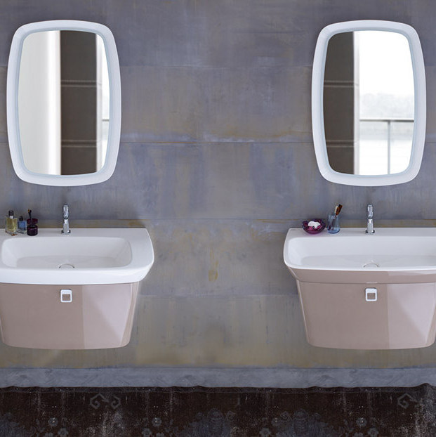 Композиция № 1 Max1 Collection комплект мебели для ванной комнаты Burgbad 42088 - Вид №2