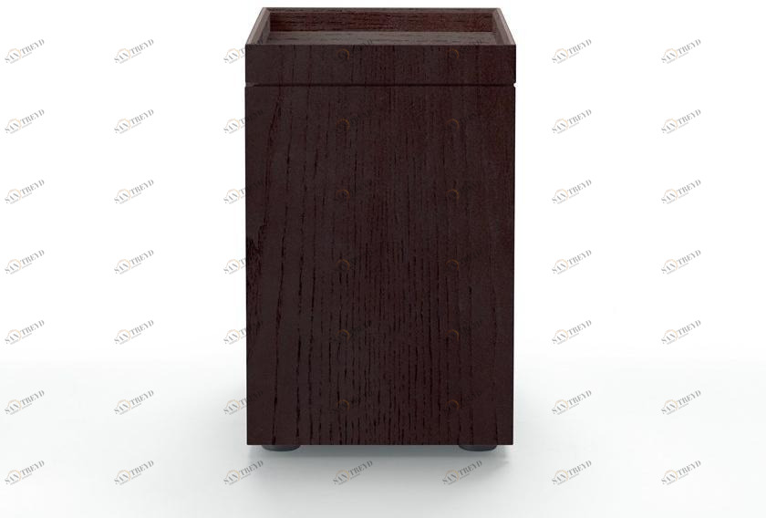 Flexform Прикроватная тумбочка из массива дерева с ящиками Benjamin sun-id-1409523