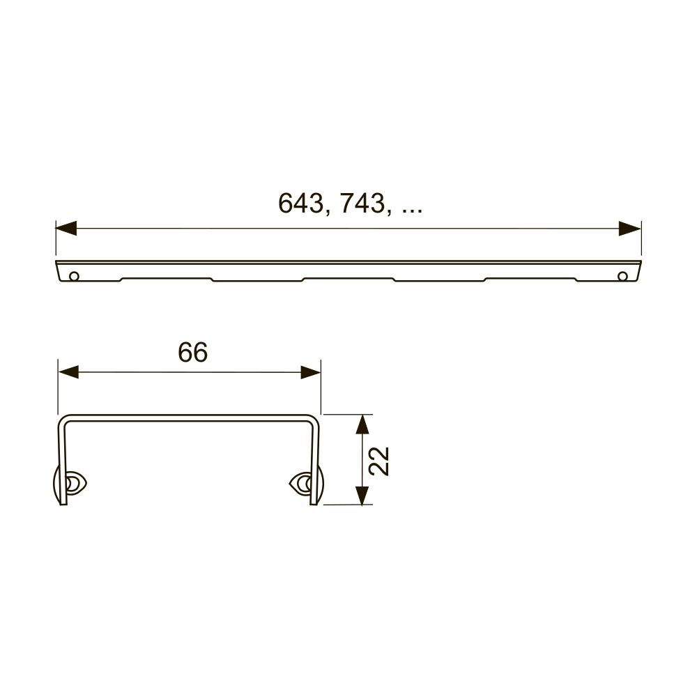 601060 Декоративные панели прямые Tece TECEdrainline - Вид №1