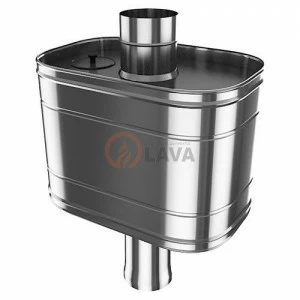 Бак-самовар LAVA 25 л. (0,8 мм, AISI 304) на трубе ЭЛИТ
