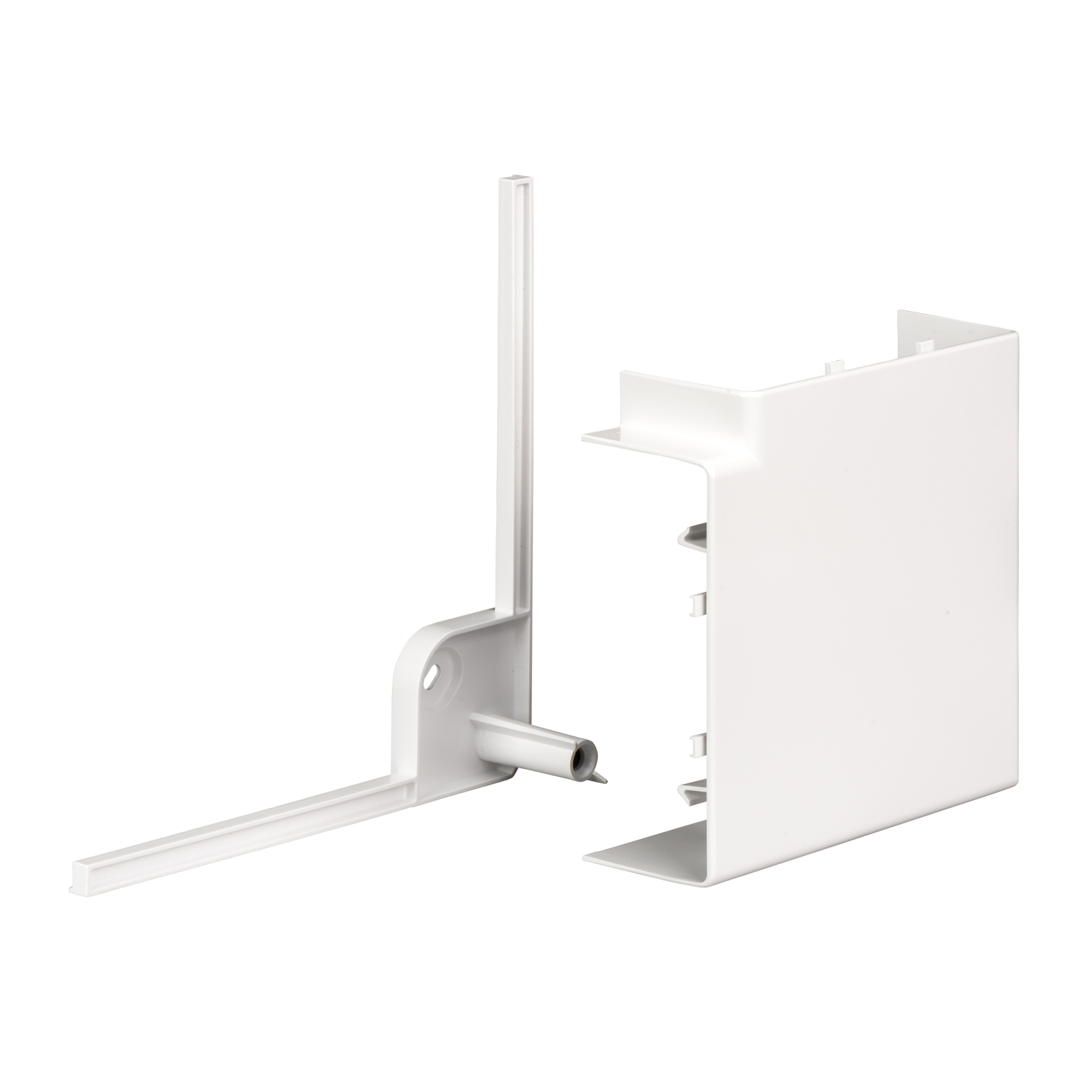 ISM10303P Угол короба плоский 140Х55мм OL45 ПВХ Schneider Electric Электромонтажная система OPTILINE 45 