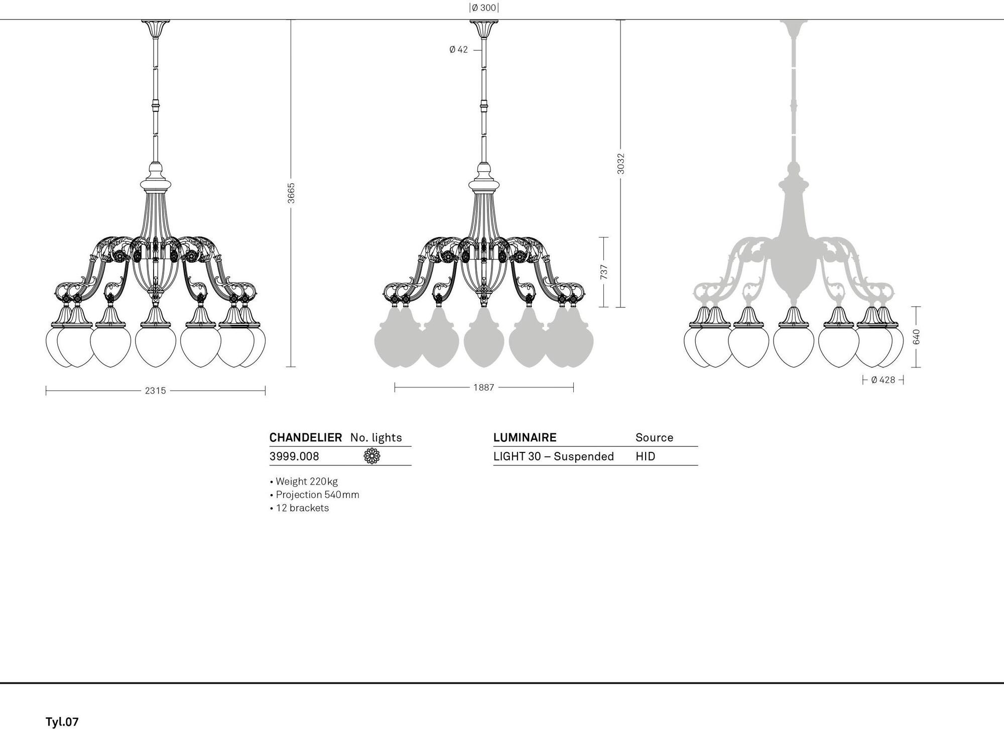 Neri Галогенная подвесная лампа для улицы Tyl sun-id-1395835 - Вид №16