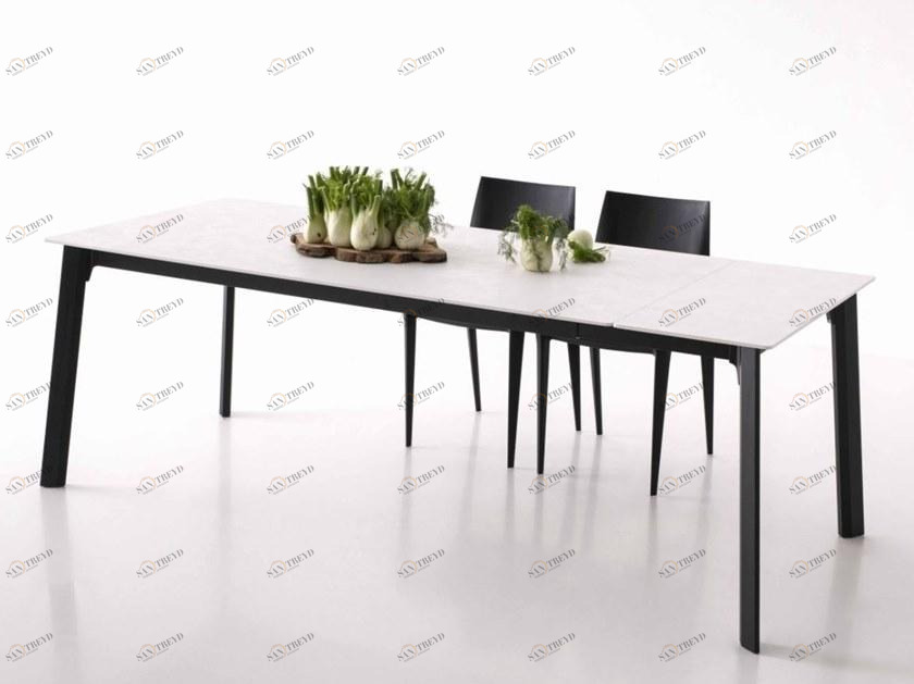 Pointhouse Прямоугольный стол из алюминия и керамики sun-id-1351473