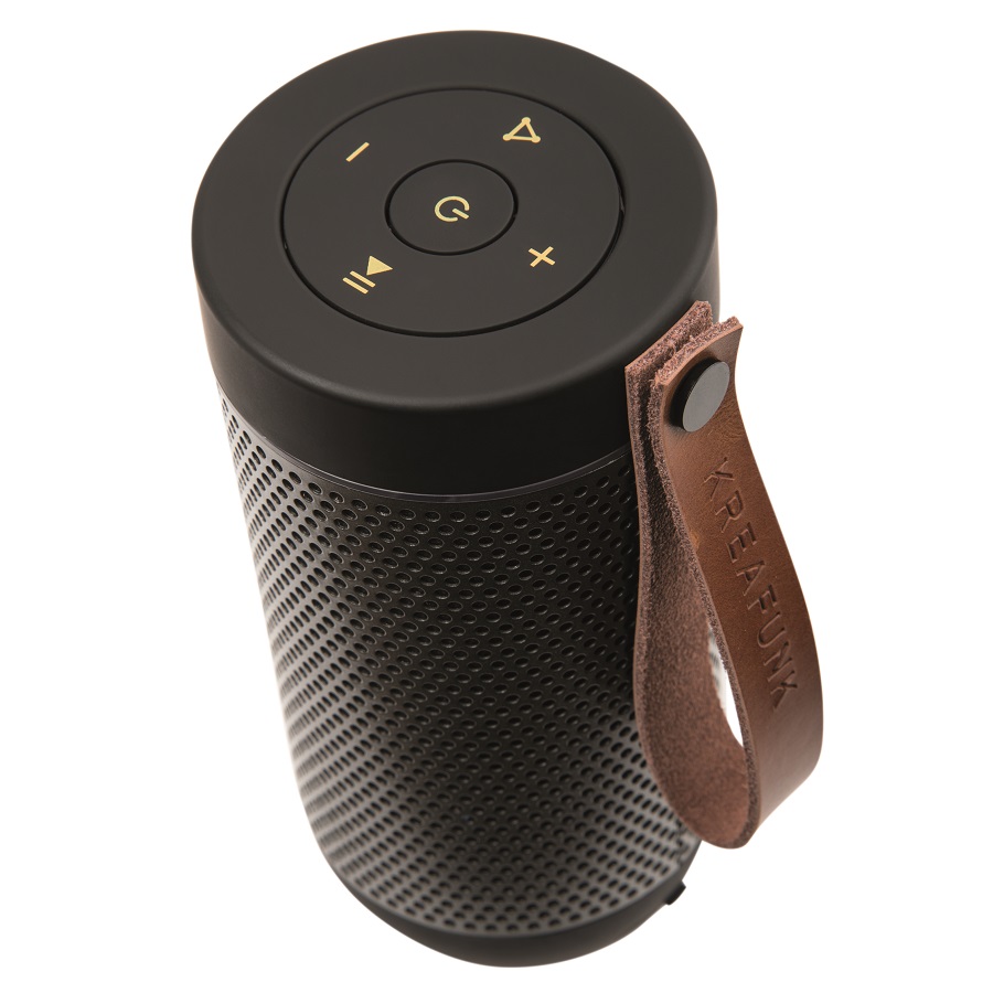 Колонка беспроводная с ремешком aFUNK, черная KREAFUNK KFCD10 - Вид №3