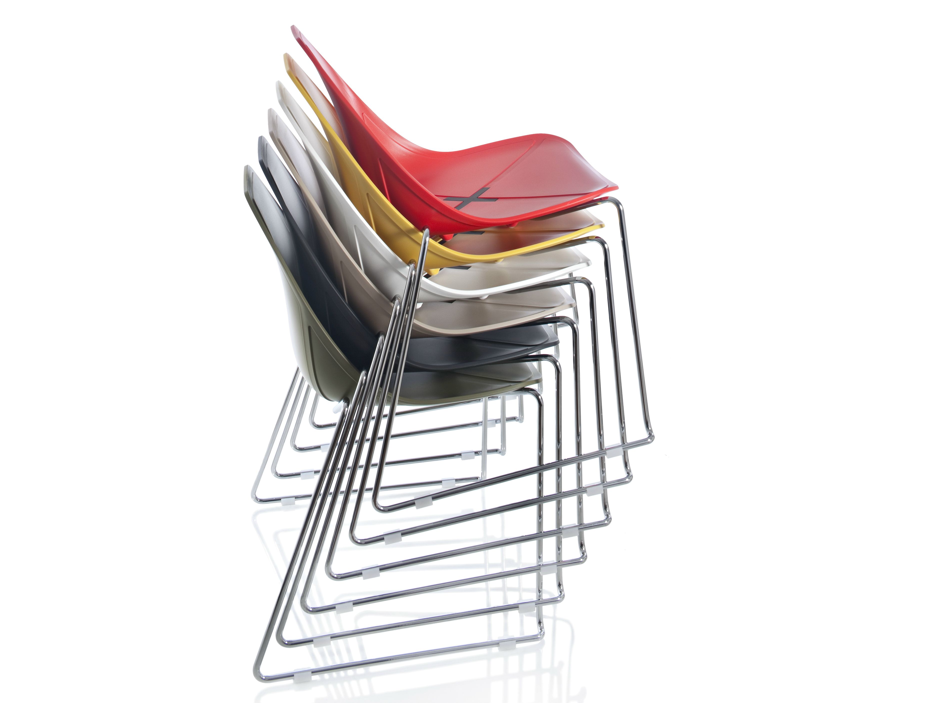 Стул из полипропилена ALMA DESIGN X Chair ARCH-00018443 - Вид №2