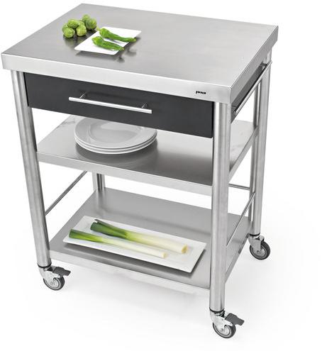 JOKODOMUS Отдельностоящий кухонный модуль из нержавеющей стали с ручками Auxilium sun-id-1387260 - Вид №3