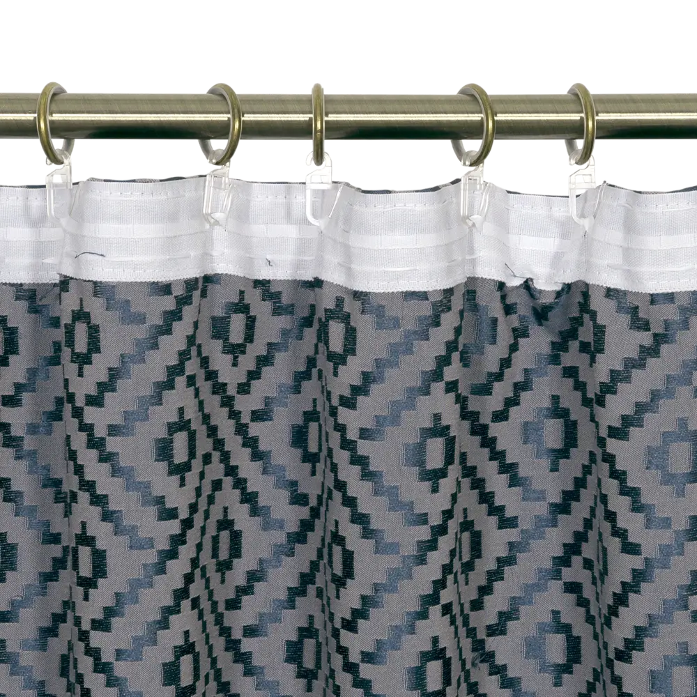 Штора на ленте «Шалле», 160х260 см, цвет синий 82000037 STLM-2016907 ТОРГОВЫЙ ДОМ ТЕКСТИЛЬ  - Вид №4