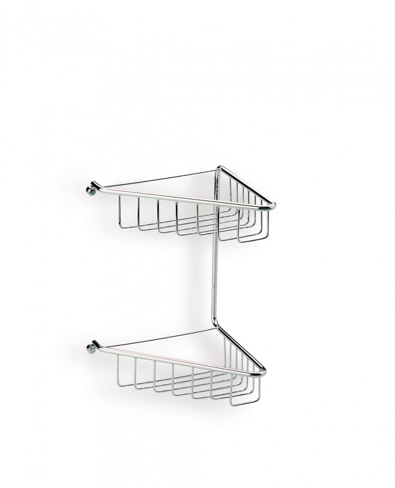 570(25) Stil Haus, решётка в ванную 2-х уровневая угловая, высота 29 см, цвет бронза 