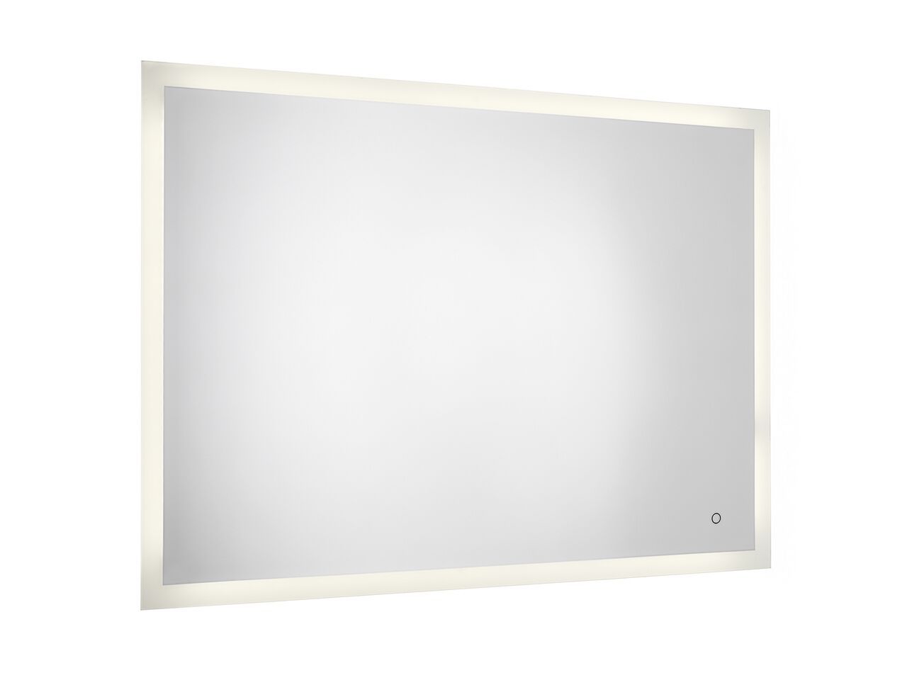 Прямоугольное зеркало для ванной комнаты со встроенным освещением GEDY PIERRE ARCH-00052611 - Вид №2