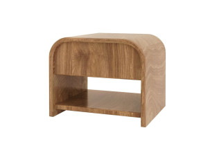 Деревянная тумбочка с ящиками