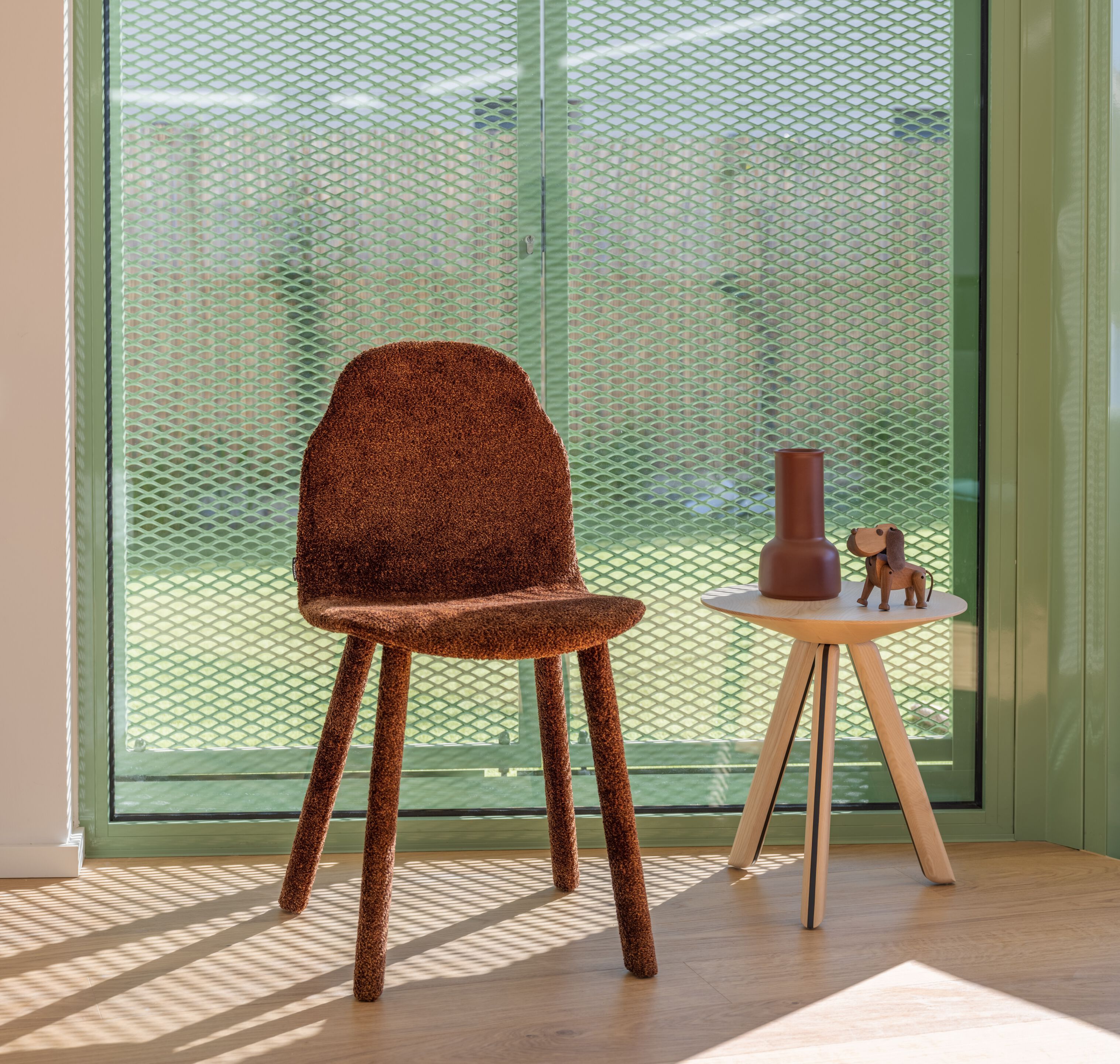 Круглый деревянный журнальный столик SANCAL ARCH-00036167 - Вид №25