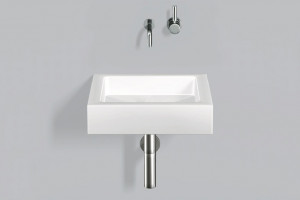 4275000400 Умывальник, wt.qs450, белая, для простого ухода Alape серия Q