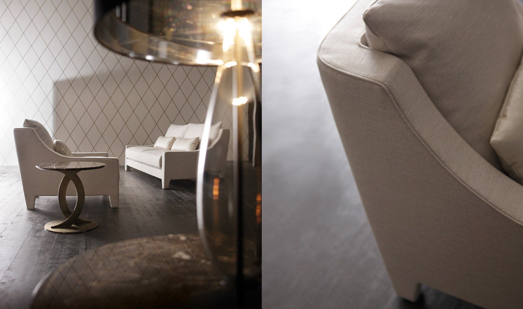 Тканевое кресло с подлокотниками OPERA CONTEMPORARY Розали ARCH-00014590 - Вид №1