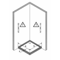 B9412ULUTR Polaris Сollection душевая зона  Samo 40374 - Вид №1