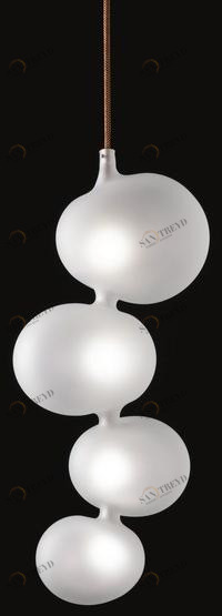 melogranoblu Подвесной светильник из сатинированного стекла Serendipity sun-id-1509563