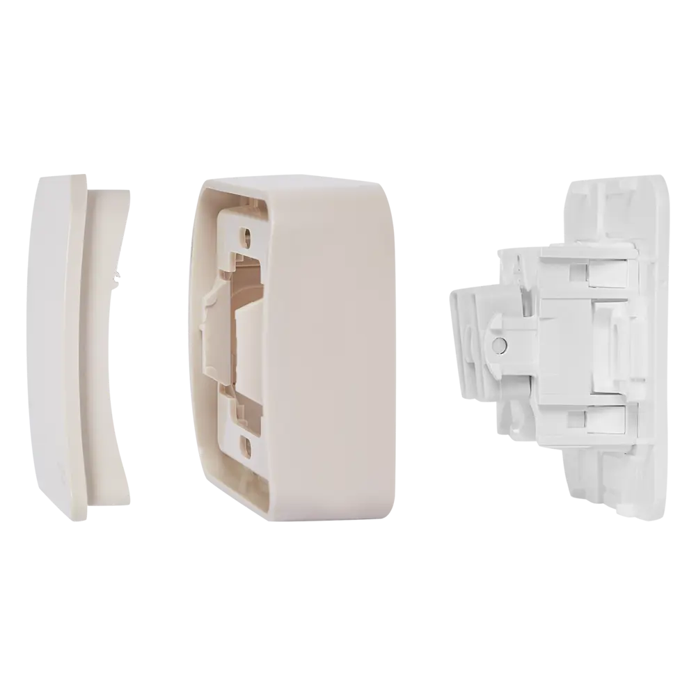 Выключатель накладной Schneider Electric Blanca 10 А 1 клавиша цвет бежевый 86724486 STLM-2161145 SYSTEME ELECTRIC - Вид №5
