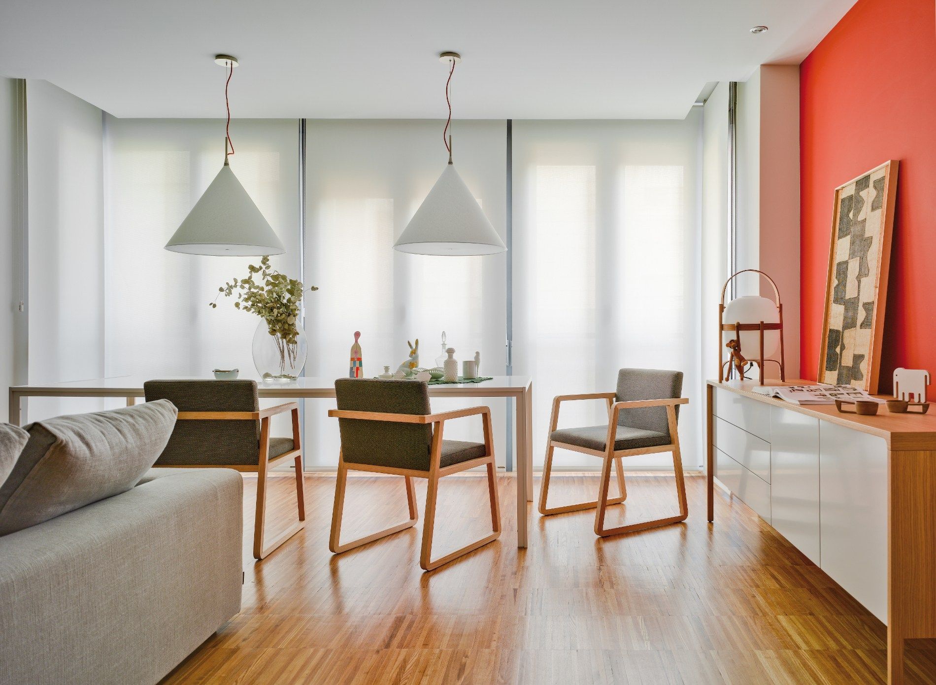 Стул для салазок из ткани SANCAL Midori ARCH-00060836 - Вид №3