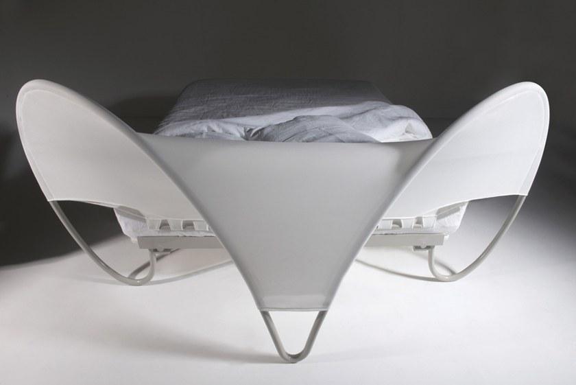 Barel Кровать из трубчатой ​​и объемной ткани Onda sun-id-1387845 - Вид №1