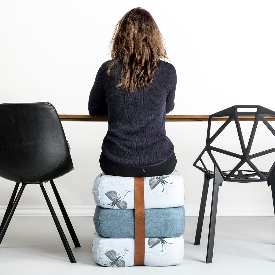 Пуф складной Baboesjka Eusebio Cinza Fatboy 101229 - Вид №1