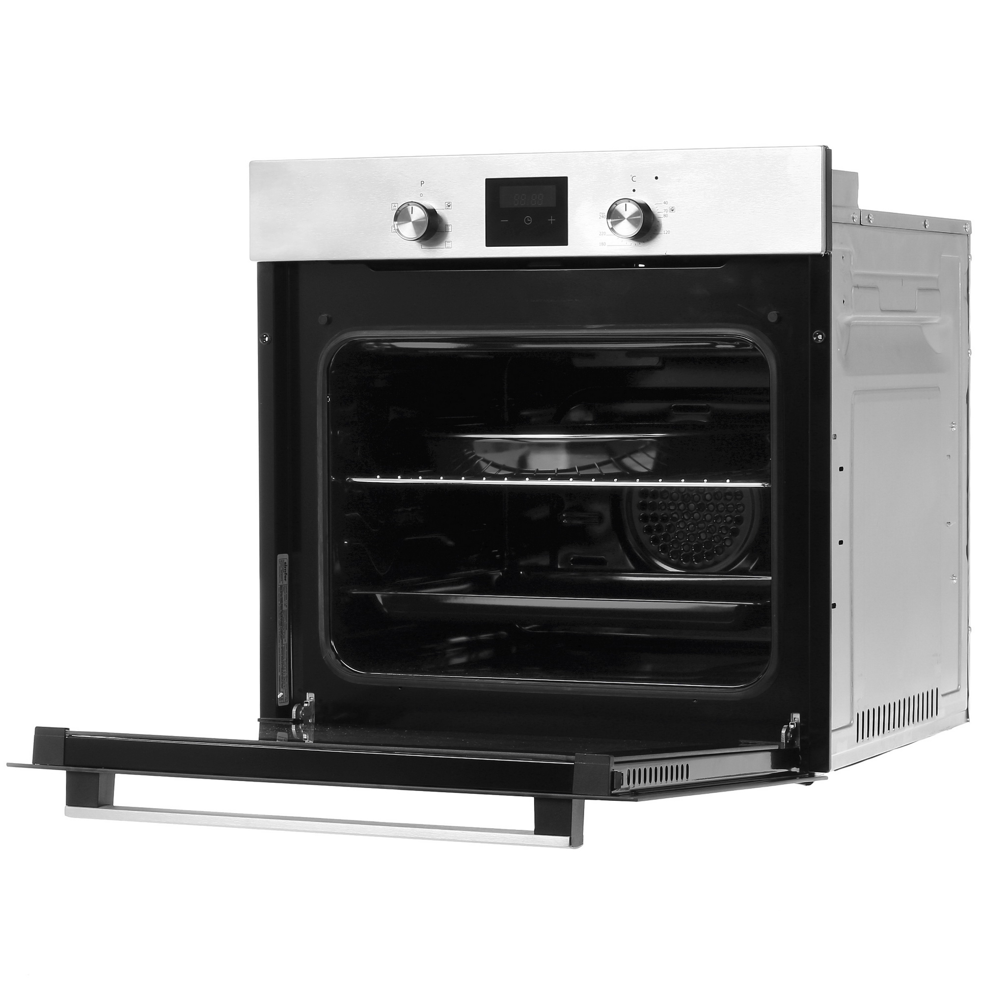 8186947 Электрический духовой шкаф Simfer B6EM56016 серебристый STDN-0024340 - Вид №4
