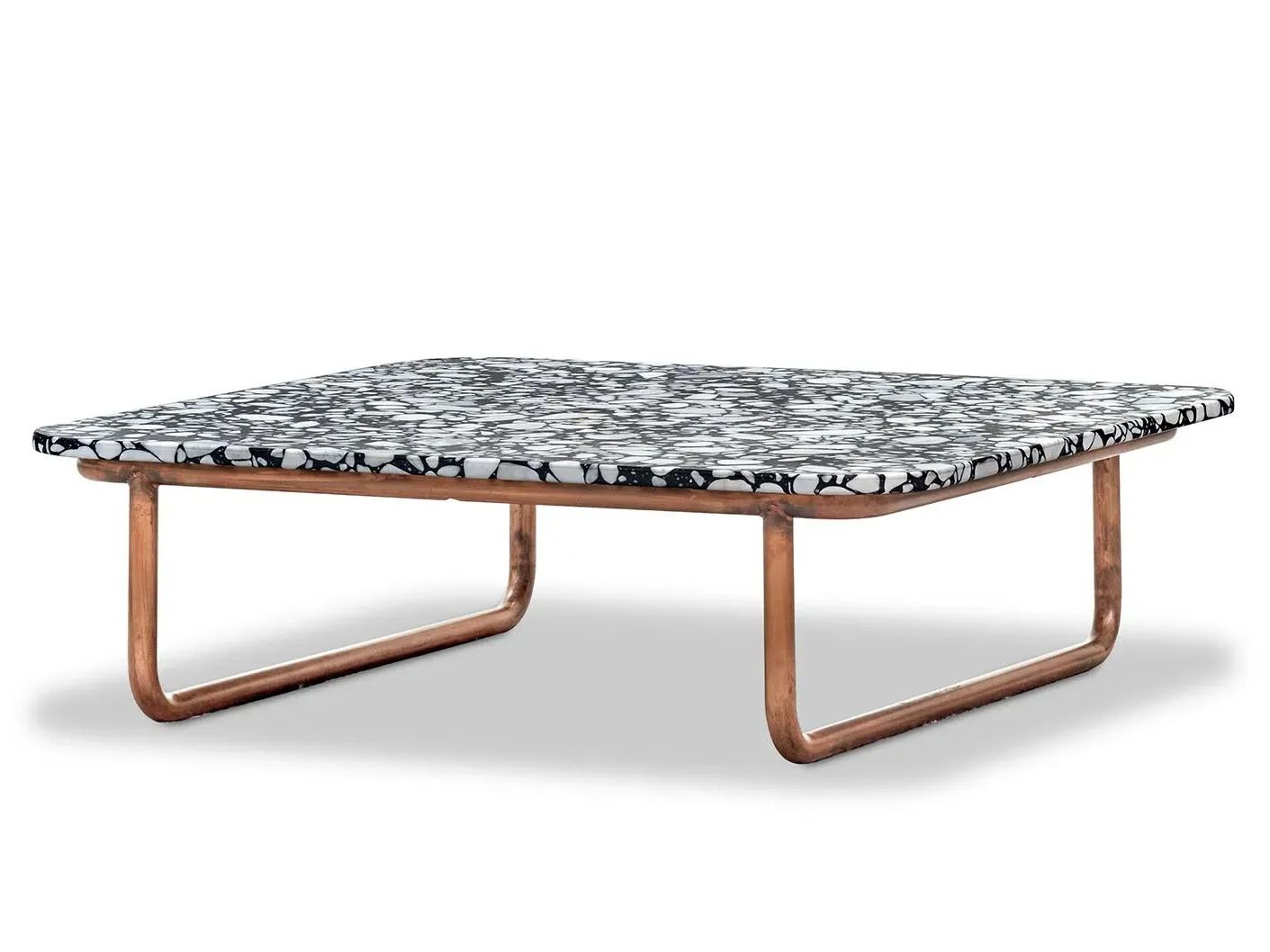 Квадратный садовый столик из натурального камня Baxter Аризона ARCH-00130347 - Вид №1