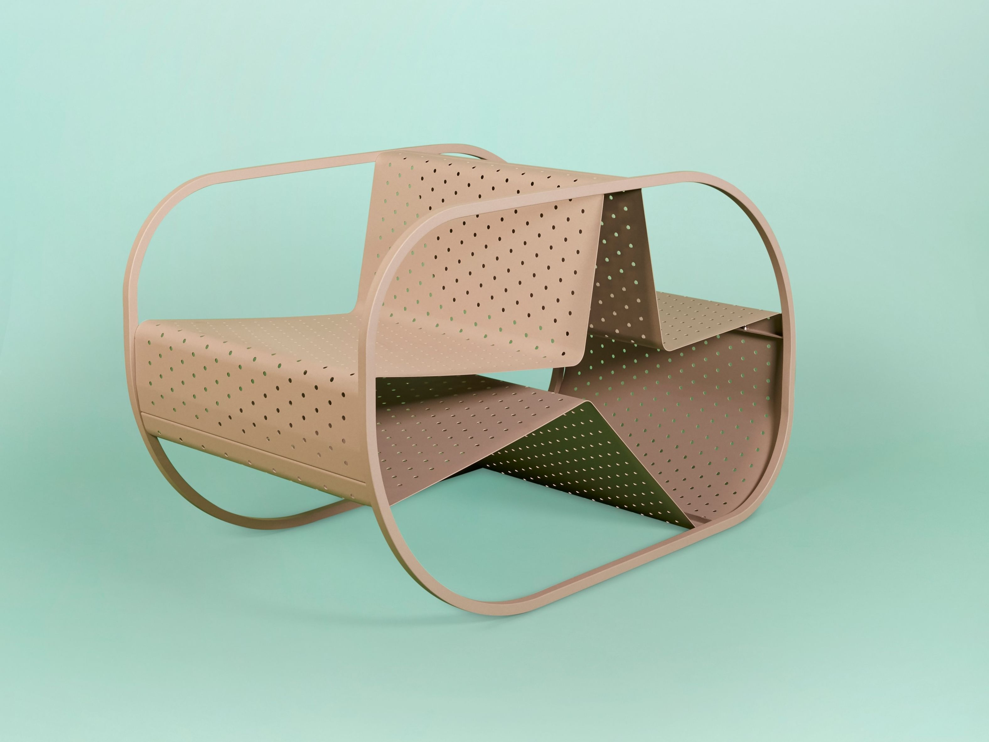 Металлическое кресло Giacopini Flip ARCH-00064739 - Вид №5