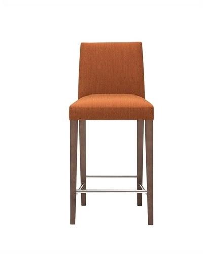 Andreu World Стул с обивкой из ткани со спинкой Anna Bq1385 - Вид №1