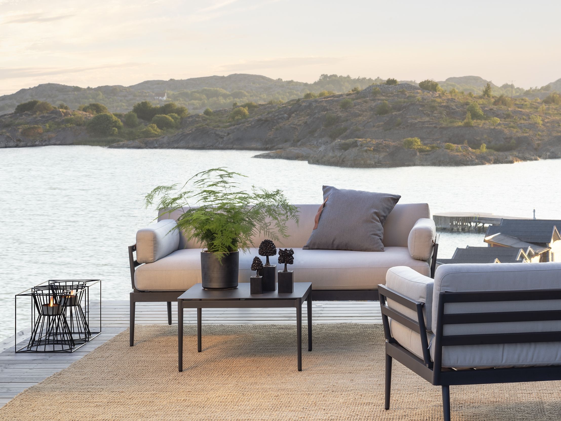 Садовое кресло Sunbrella® с подлокотниками Skargaarden Anholt ARCH-00137070 - Вид №2