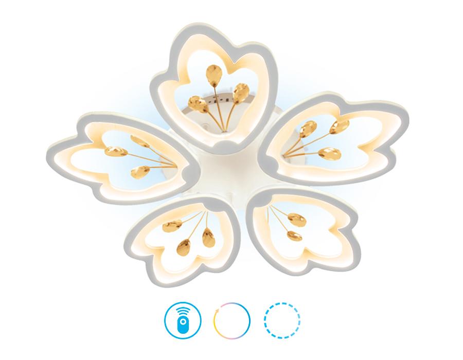 Потолочная светодиодная люстра Ambrella light Original FA510 AMBRELLA LIGHT ORIGINAL 336956 Белый - Вид №1