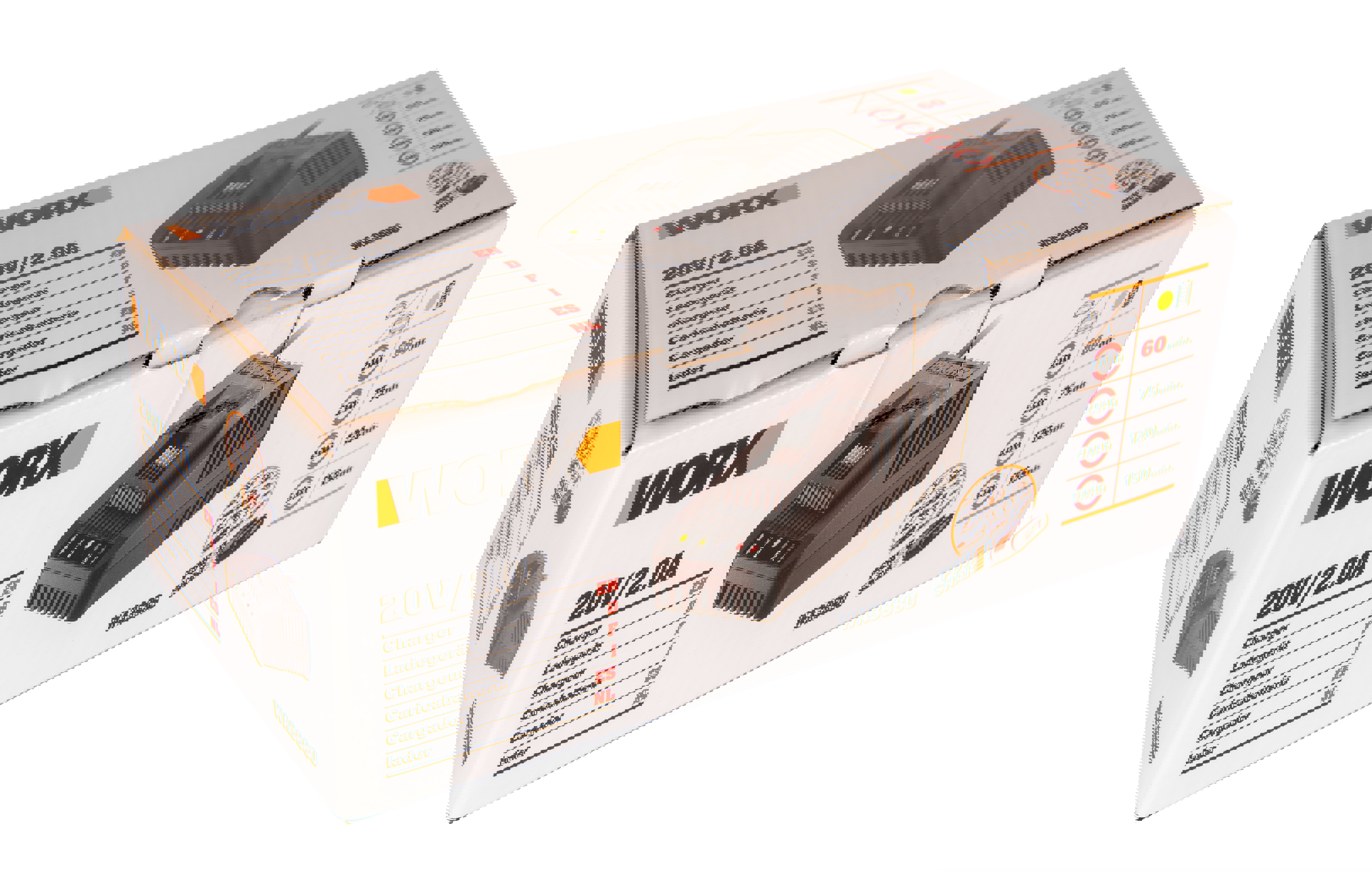 82221079 Зарядное устройство WA3880, 20 В STLM-0022249 WORX  - Вид №4