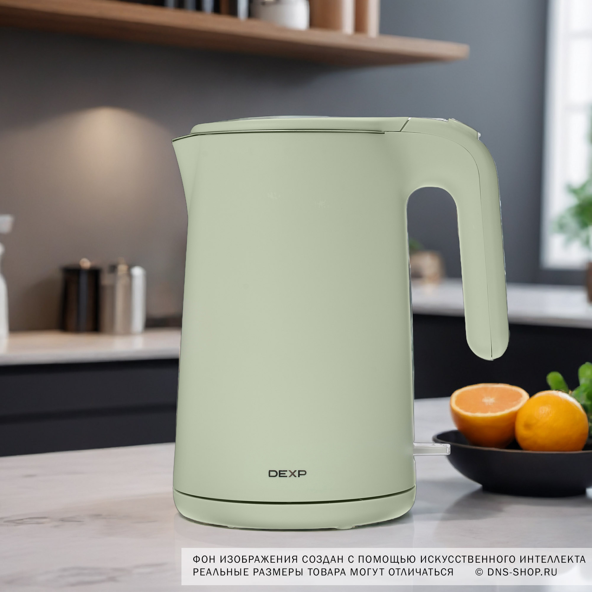 5073735 Электрочайник DEXP DW1500 зеленый STDN-0060308 - Вид №9