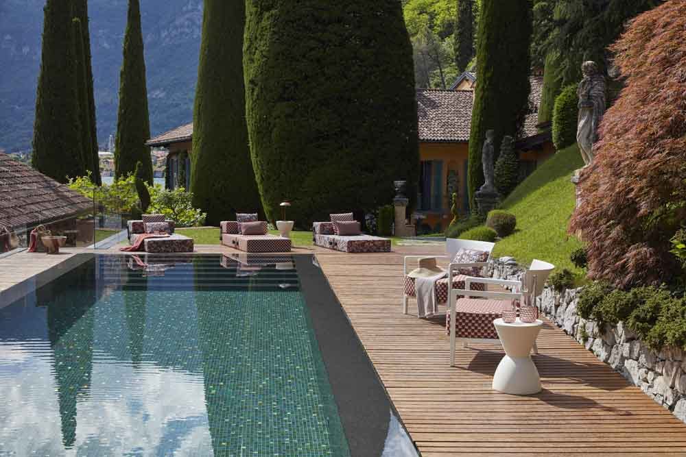 Съемное садовое кресло из поликарбоната и ткани с подлокотниками Kartell CARA LIBERTY ARCH-00029641 - Вид №2