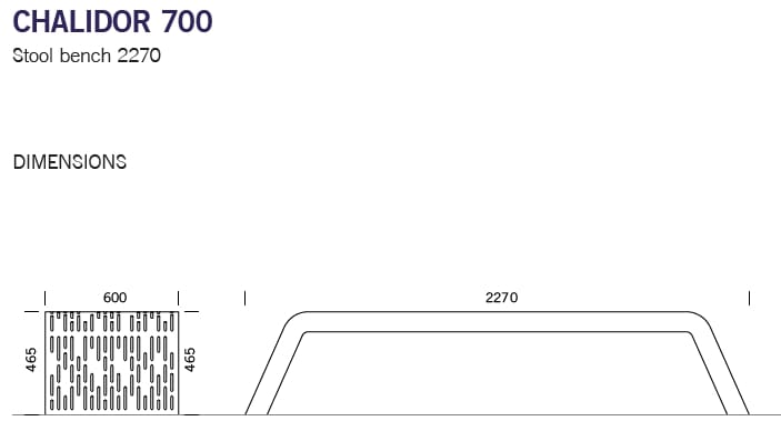 Стол и скамейка для общественных мест из нержавеющей стали BENKERT BANKE Chalidor ARCH-00092776 - Вид №8