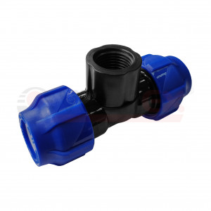 1210016311463 Valfex Тройник компрессионный переходной с внутренней резьбой