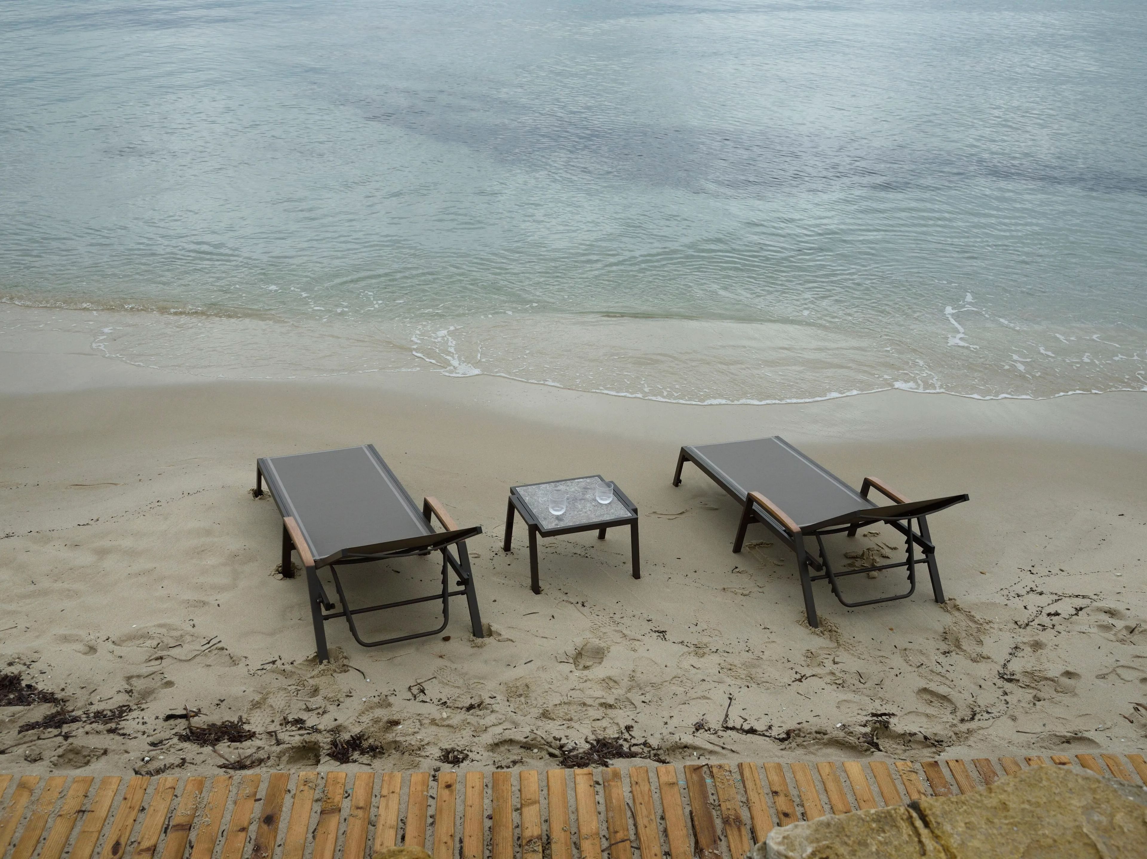 Прямоугольный алюминиевый журнальный столик 10Deka ARCH-00052962 - Вид №1